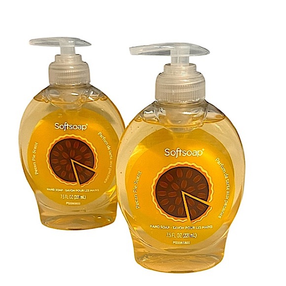 NEW! Softsoap Pecan Pie Scent Limited Edition Liquid Soap 7.5oz 2 Piece Bundle - Picture 2 of 5